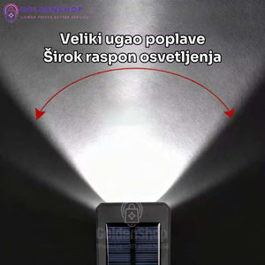Punjiva solarna Lampa za bicikl
