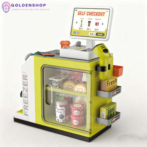 Supermarket za decu prodavnica sa kasom