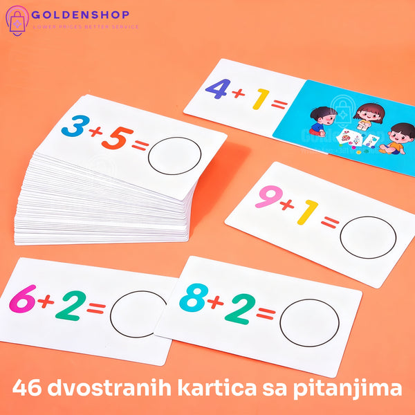 Matematičke fleš kartice za decu