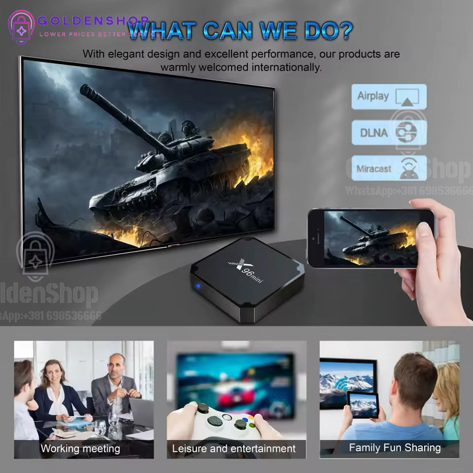 Android Smart TV box X96 mini