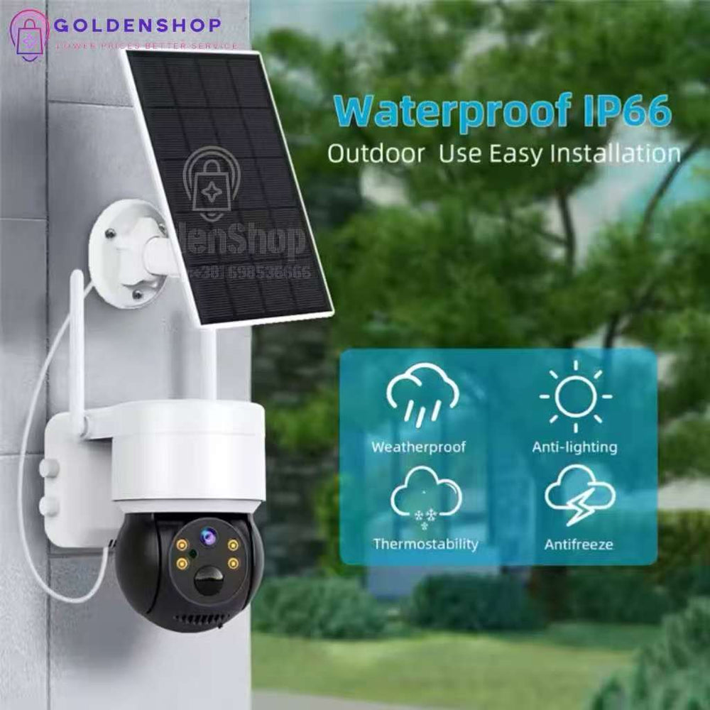 Kamera WiFi Solarna Kamera Video Nadzor Wifi Kamera