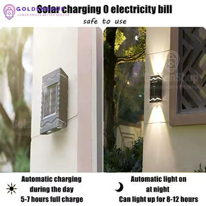 Solarne zidne lampe 4 komada