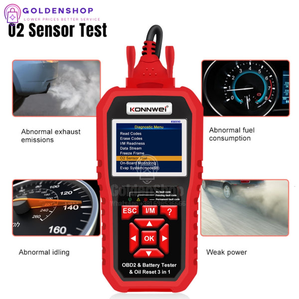 Univerzalni OBD2 dijagnostički skener za vozila