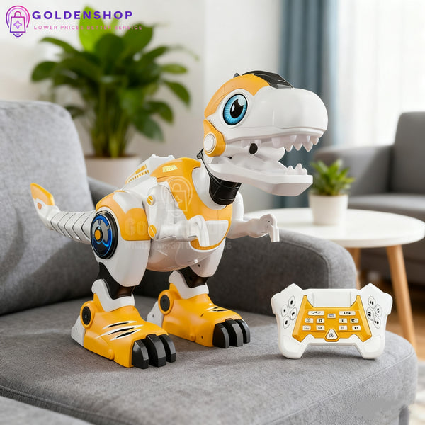 Električna igračka robota Tiranosaurus Reks sa daljinskim upravljanjem i funkcijom disanja vatre