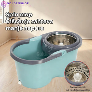 Rotirajuci dzoger sa kantom Spin mop sa kantom Brisko + kofa
