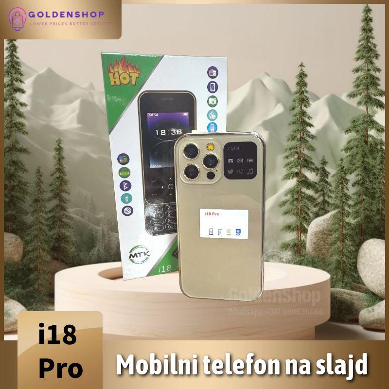 Mobilni telefon na slajd i18 Pro
