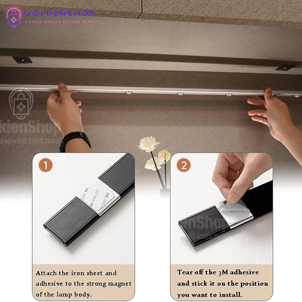 LED svetlo za kuhinju ormare USB punjivo sa senzorom lampe