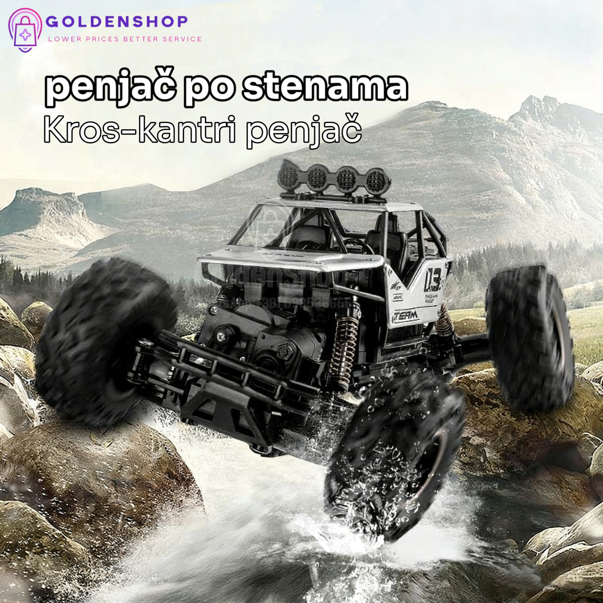 Dzip Auto Auto na daljinski DZIP TERENAC igracka