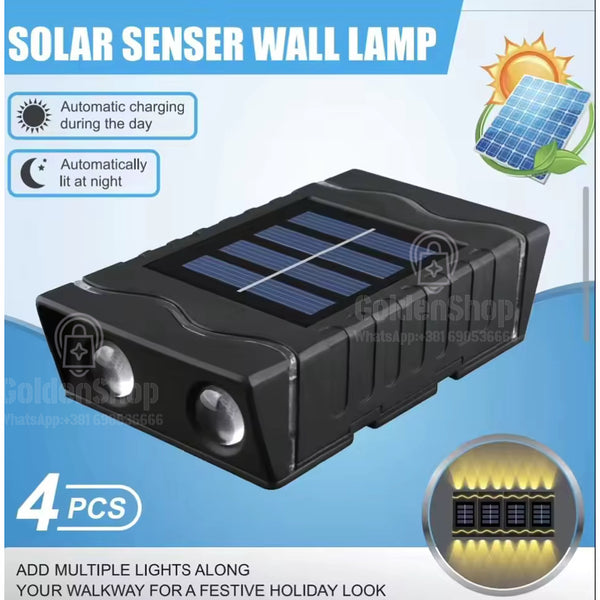 Solarne zidne lampe 4 komada