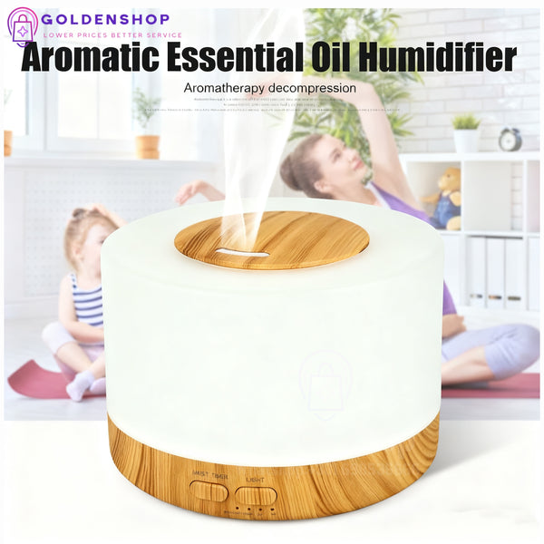 AROMA Difuzer Za Osvežavanje Vazduha i LED LAMPOM+ Daljinski