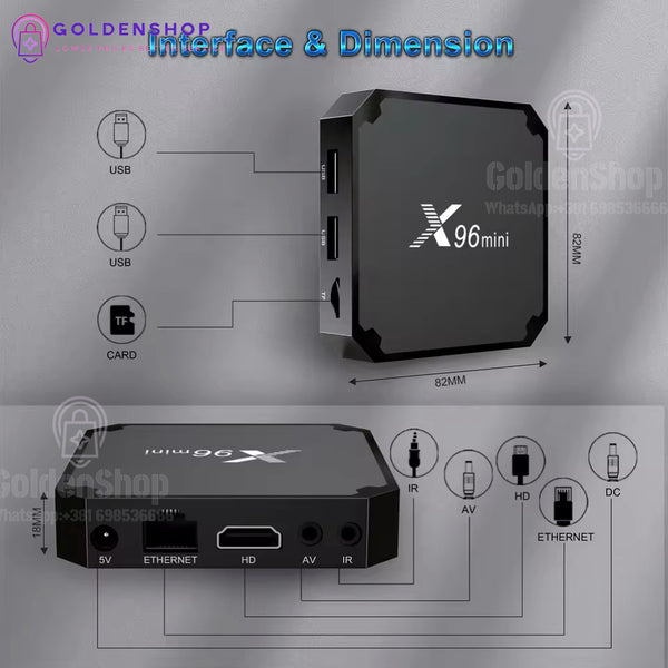 Android Smart TV box X96 mini
