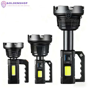 Punjiva baterijska lampa 150w sa postoljem i LED reflektorom