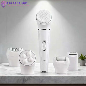 Depilator 5u1 Masazer Aparat za lice i telo 5u1 aparat