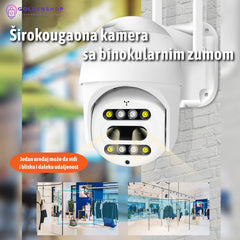 IP wifi PTZ kamera 8Mpk wifi kamera spoljna 10k Zoom