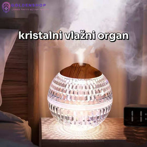 Difuzer-ovlazivač vazduha kristalna kugla