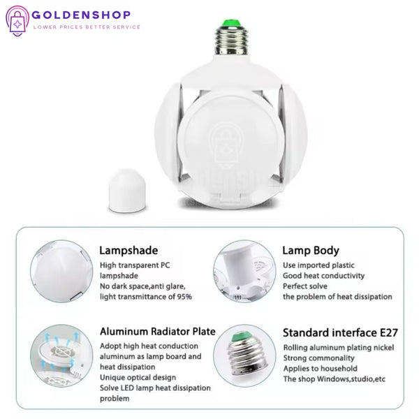Fudbalska lopta LED sijalica - 60W