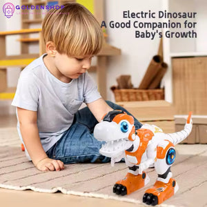 Električna igračka robota Tiranosaurus Reks sa daljinskim upravljanjem i funkcijom disanja vatre