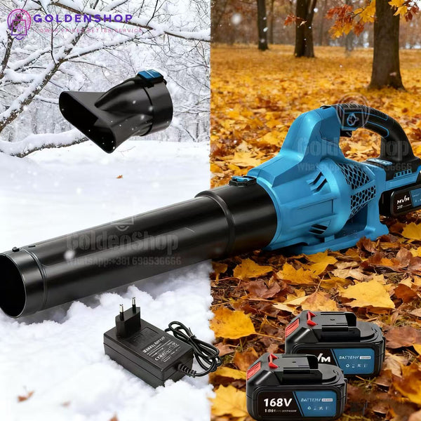 Veliki Aku duvac lisca 168v i dve baterije