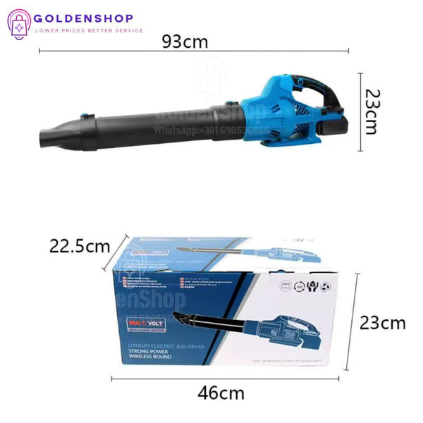 Veliki Aku duvac lisca 168v i dve baterije