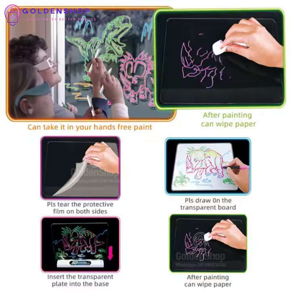 Magicna 3D tabla za crtanje