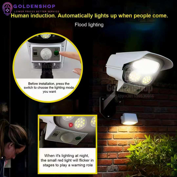 LED reflektor na sezor, lažna kamera LED na senzor