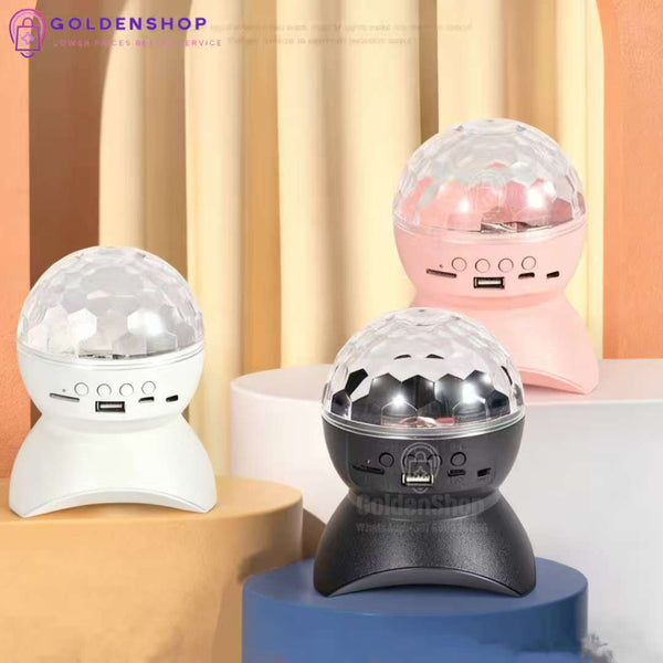 Bluethoot disko lampa