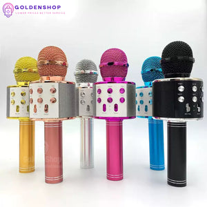 Mikrofon-MIKROFON karaoke Bluetooth mikrofon Karaoke 858-WS.WS-858 Bluetooth bežični karaoke mikrofon-bezicni mikrofon