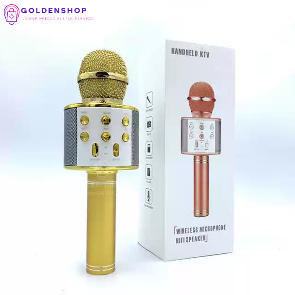 Mikrofon-MIKROFON karaoke Bluetooth mikrofon Karaoke 858-WS.WS-858 Bluetooth bežični karaoke mikrofon-bezicni mikrofon