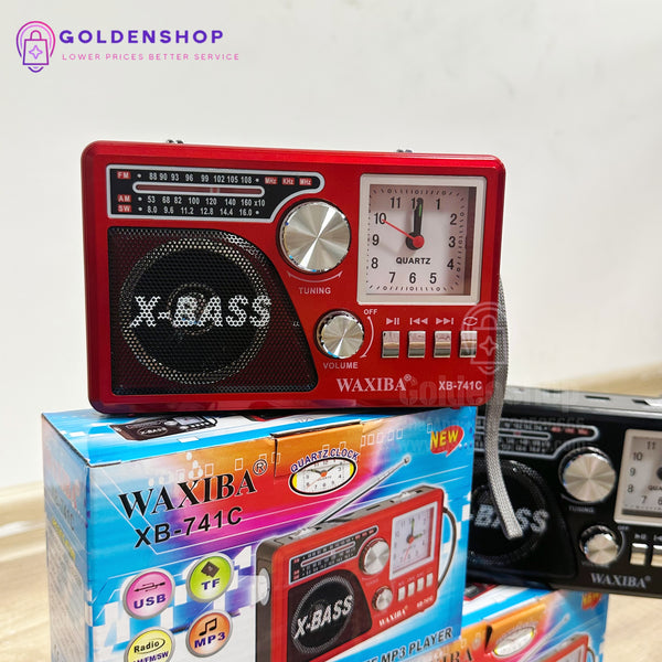 Retro radio sa bt zvucnicima i punjivom baterijom XB_741C