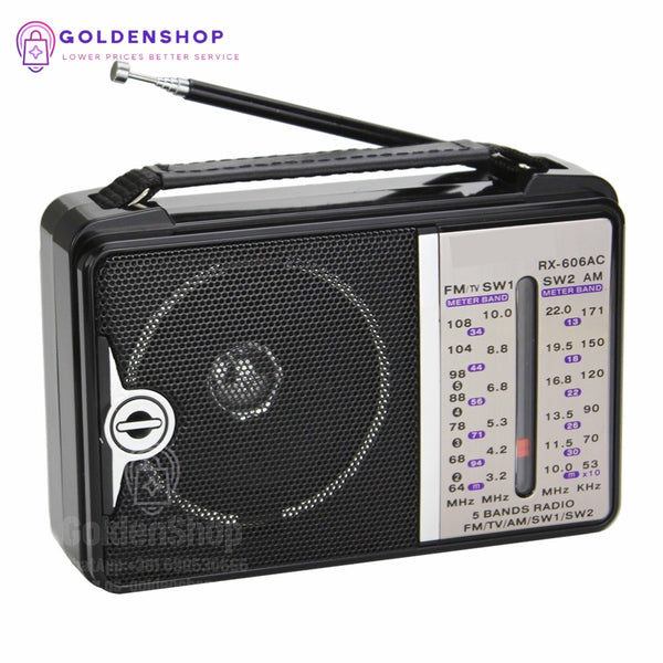Retro radio sa bt zvucnicima i punjivom baterijom GOLON