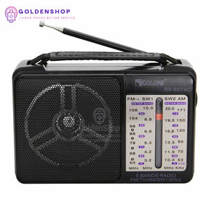 Retro radio sa bt zvucnicima i punjivom baterijom GOLON