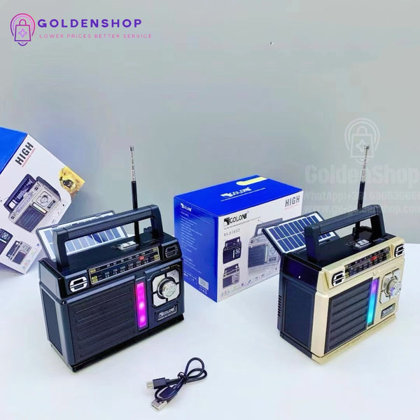 Retro radio sa bt zvucnicima i punjivom baterijom GOLON RX-818SD