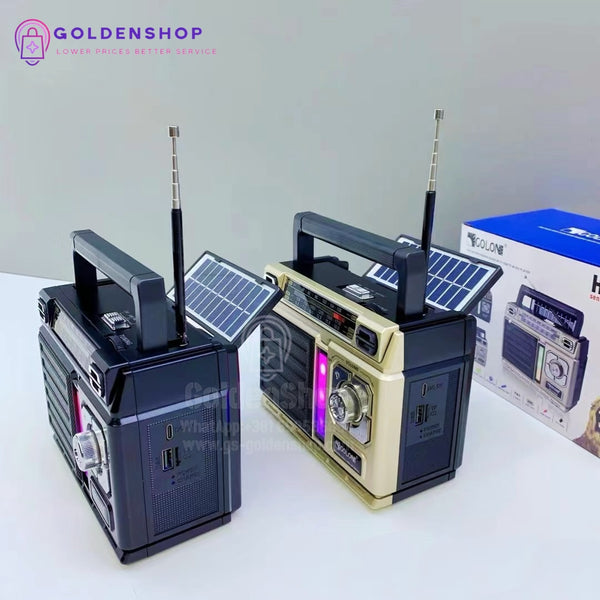Retro radio sa bt zvucnicima i punjivom baterijom GOLON RX-818SD