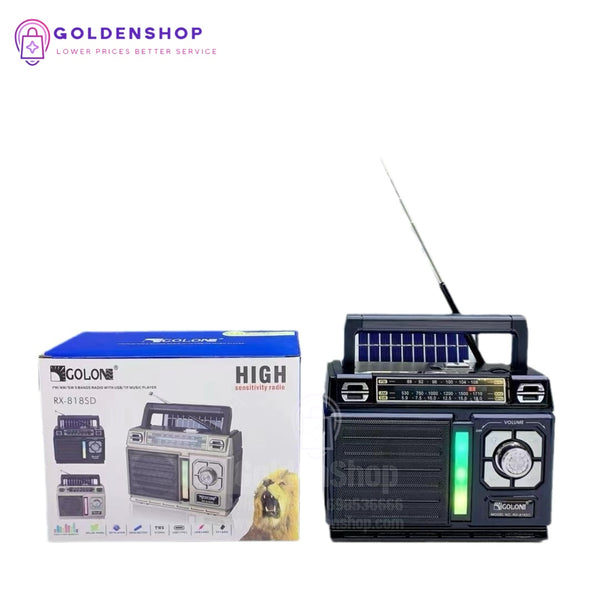 Retro radio sa bt zvucnicima i punjivom baterijom GOLON RX-818SD