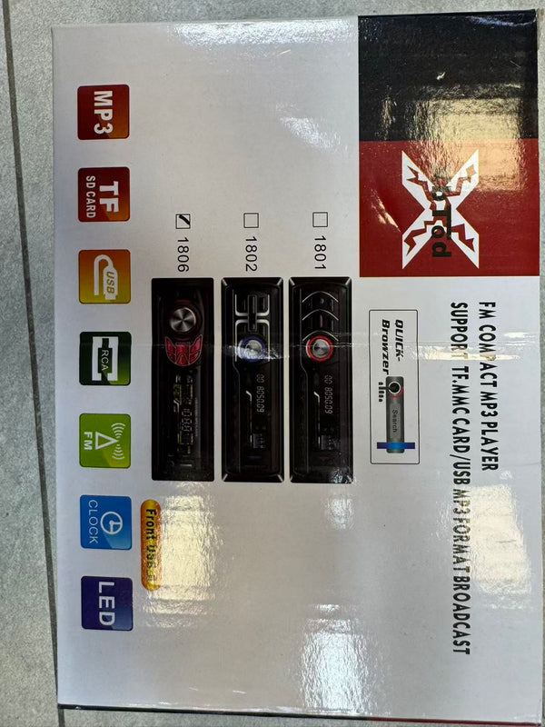 Auto Radio Bluetooth MP3 Player - Universalni Bežični Audio Sistem za Auto (USB/SD/AUX)