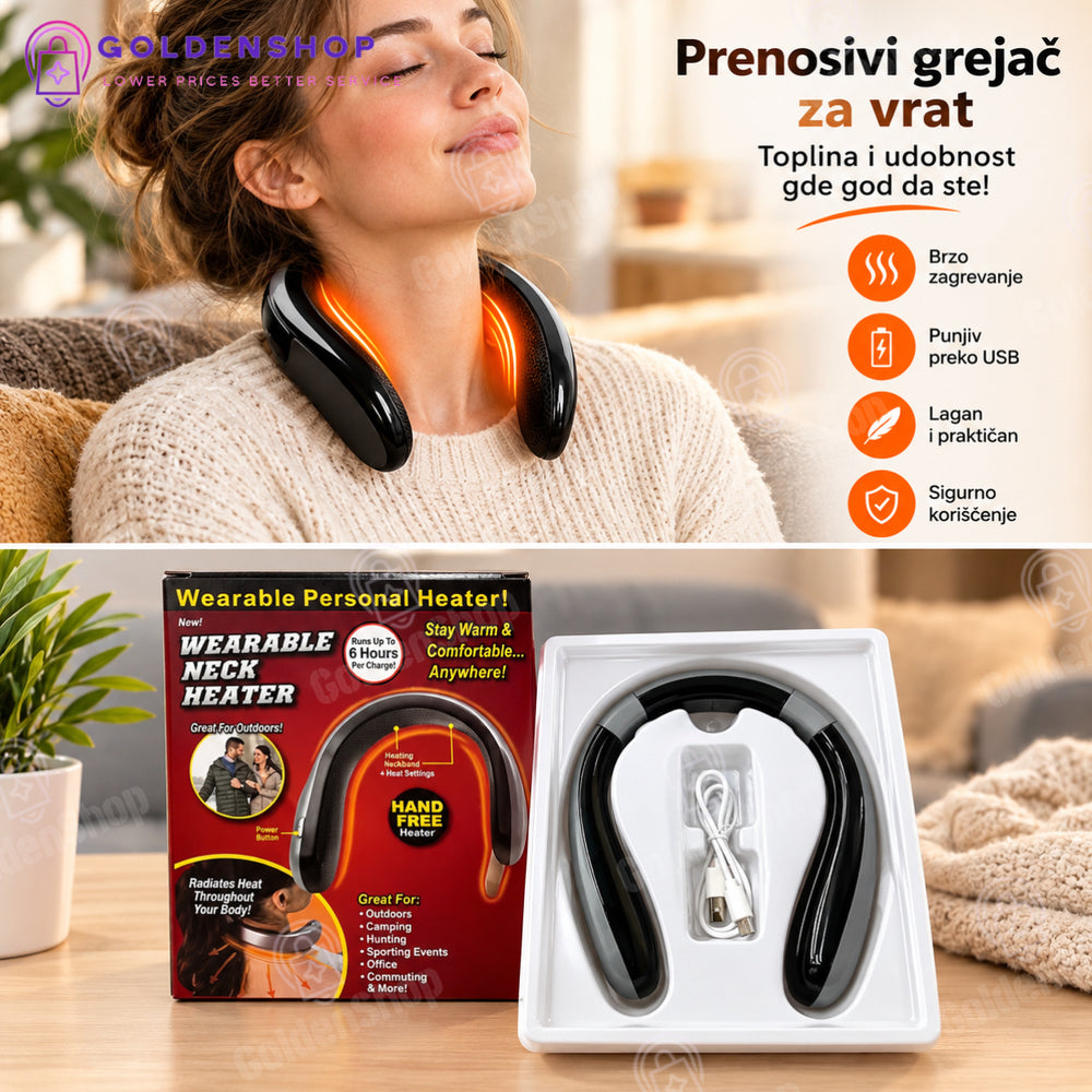 Električni grejač za vrat