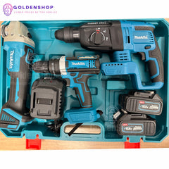 Makita AKU set Brusilica, Odvijac, Hilti set 3u1