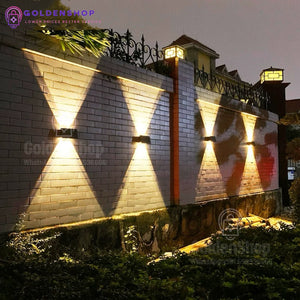 Solarna zidna lampa 8 LED – jaka svetlost, senzor, vodootporna