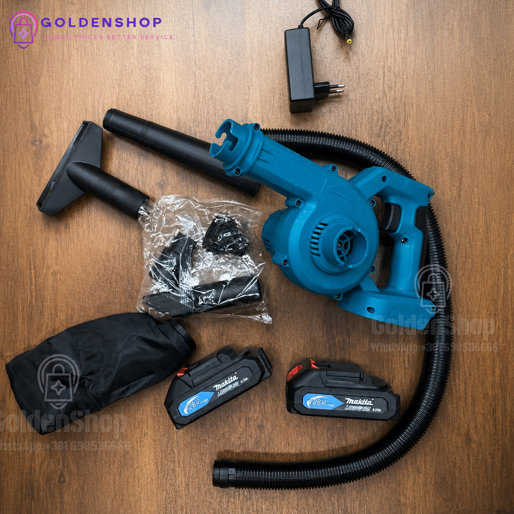 Makita Aku duvac lisca 48v + Dve baterije + Nastavci