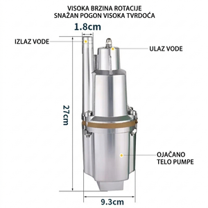 Moćne Ruske Pumpe: Raketa 1100W i Potapajuća 600W,Ruska Pumpa