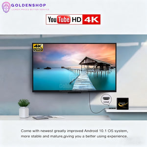 Smart TV BOX Android MxBox10-s 4/64GB 2.4/5G-WIFI Android 14
