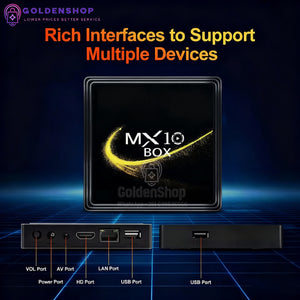 Smart TV BOX Android MxBox10-s 4/64GB 2.4/5G-WIFI Android 14