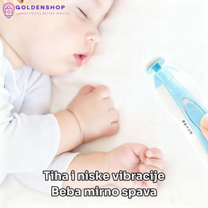 Komplet za negu bebe - Električna turpija za nokte za bebe