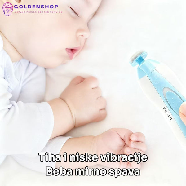 Komplet za negu bebe - Električna turpija za nokte za bebe