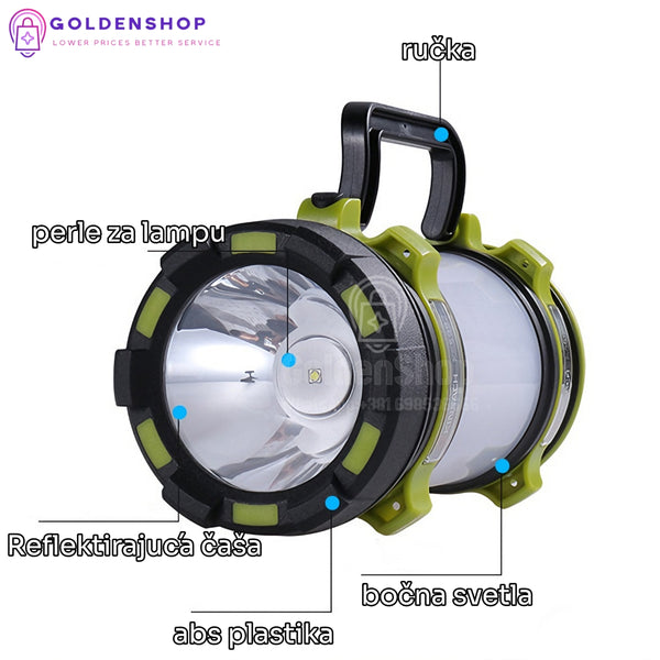 Led Lampa punjiva Solarna 'Fenjer'