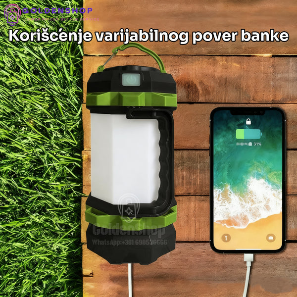 Led Lampa punjiva Solarna 'Fenjer'