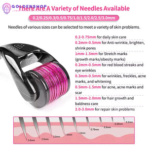 ANTI AGE NEGA Derma Roller ROLER Sa 540 Iglica