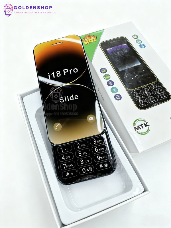 Mobilni telefon na slajd i18 Pro