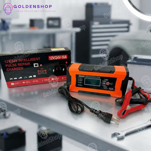 Automatski Punjač za Akumulator 12V/24V– Pametni Punjač za Auto, Motocikl i AGM/GEL Akumulatore