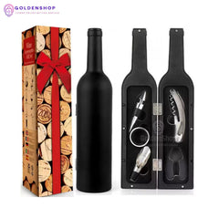Vinski Set u Obliku Flaše - Luksuzni Poklon Set za Vino